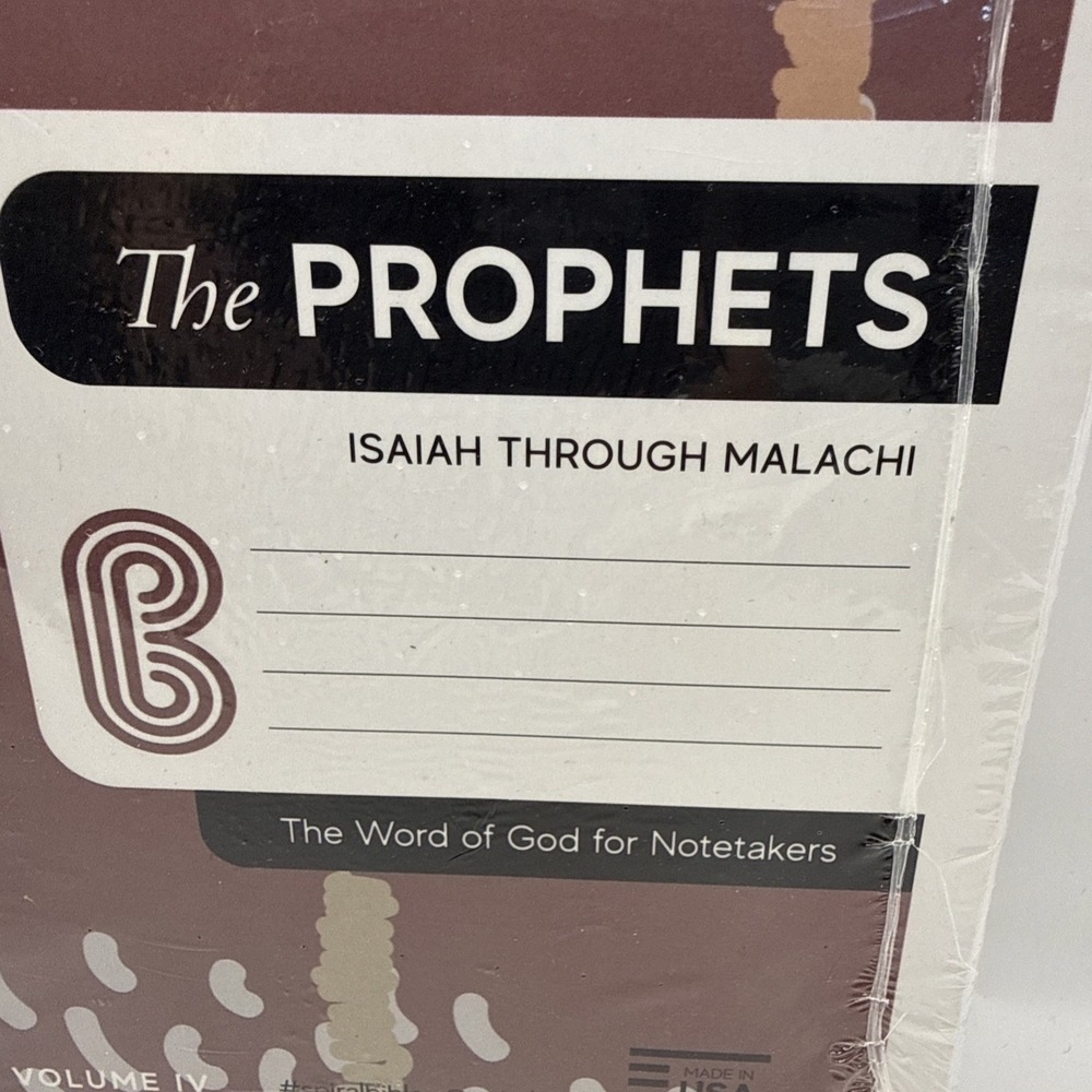 Spiral Bible The Prophets Isaiah Through Malachi! The Word of God Notetakers NAS - Picture 2 of 6